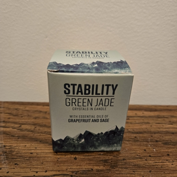 Other - Stability Green Jade Candle